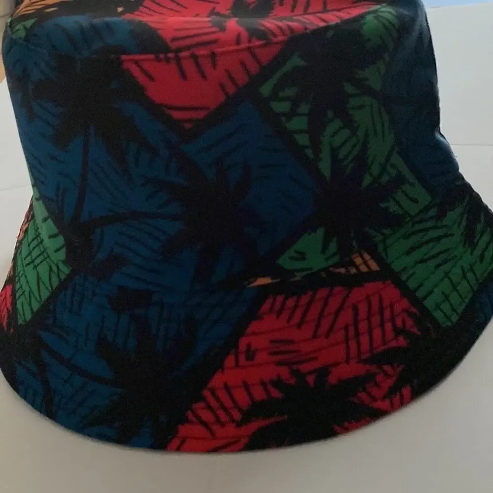 NEW! Bucket Women’s RGB Palm Leaves Hat